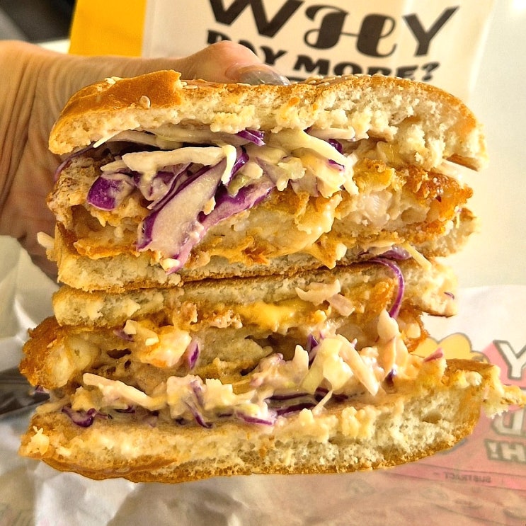  노브랜드버거 메뉴 추천 새우버거 롯데리아보다 맛있다