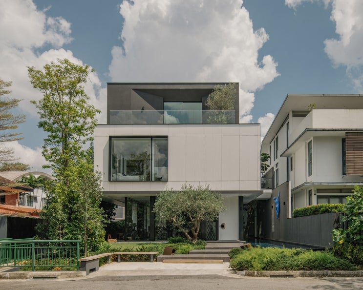 모던주택 Semi Detached Houses 공동 경계벽 반 단독주택 맞벽건축 vs 합벽건축 모던주택 Semi Detached Houses 공동 경계벽 반 단독주택 맞벽건축 vs 합벽건축