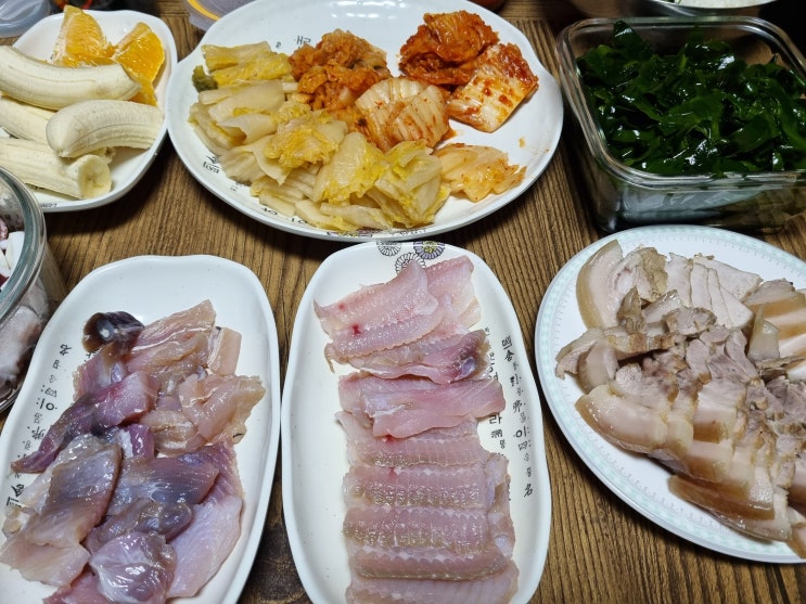  홍어의 효능 #내돈내산 #삼합