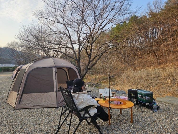 벚꽃 나들이 서울에서 할 걸 벚꽃 없는 벚꽃 캠핑장 여주 캠핑 주막 절망편