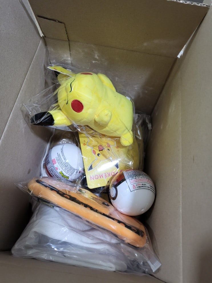  포켓몬스터 럭키박스, 랜덤박스 후기 카카오톡선물하기