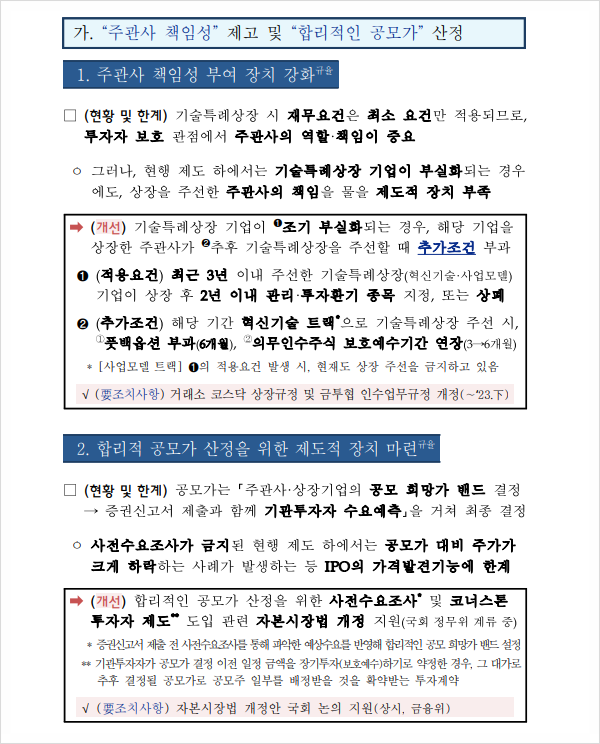  '기술특례상장제도'의 명과 암