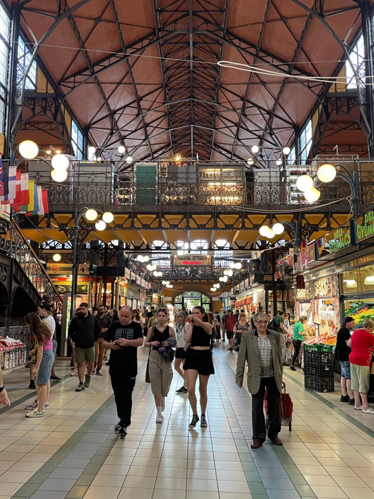  [헝가리 여행] 부다페스트 여행 추천 No.3 / Great Market Hall(그레이트마켓홀) & Liberty Bridge(리버티다리)