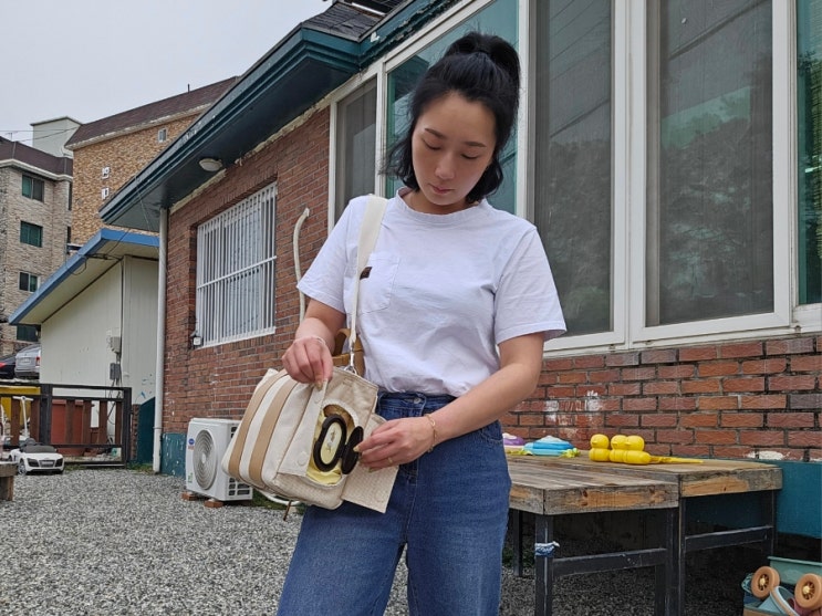  숄더백 기저귀가방 수납력 좋은 미카백으로 결정했어요