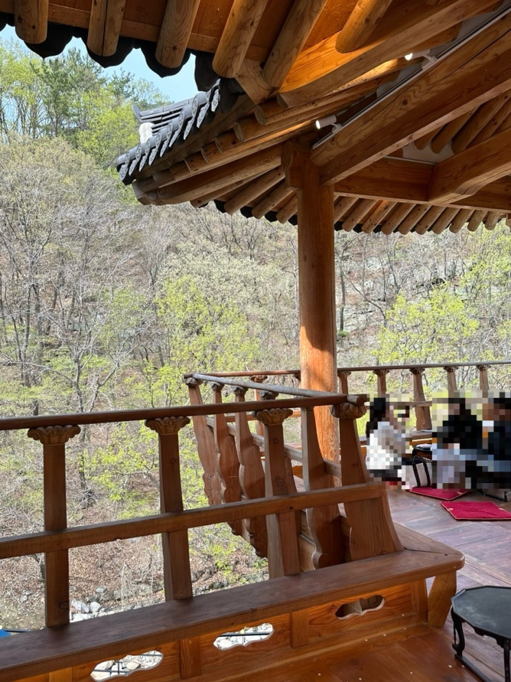  김해 장유 대청계곡 카페: 장유 에븐(계곡뷰 한옥카페) 내돈내산