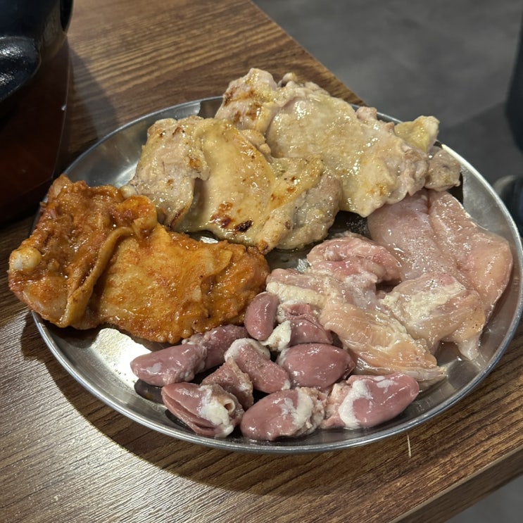  잠실새내 맛집 신선계 숯불닭갈비 닭모듬구이 특수부위