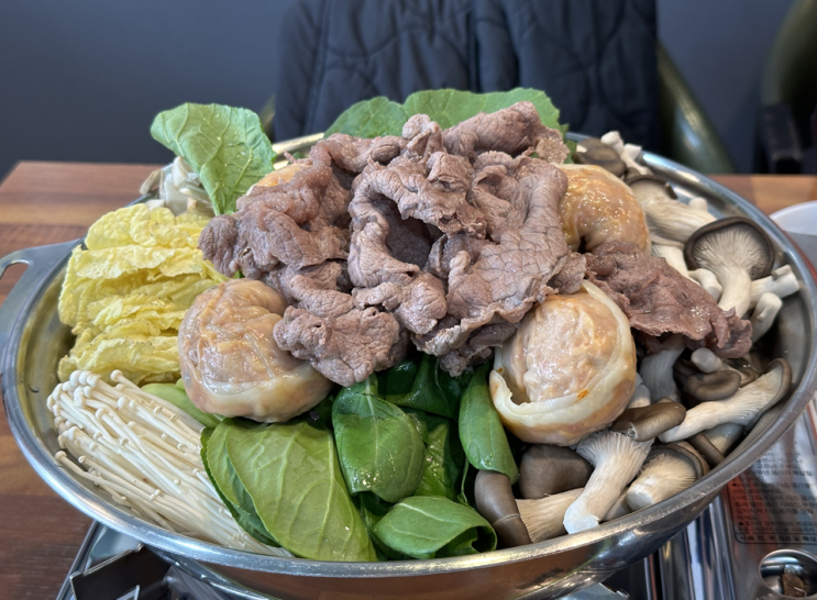  장인의 만두전골 퇴계원 맛집 | 대박집손만두