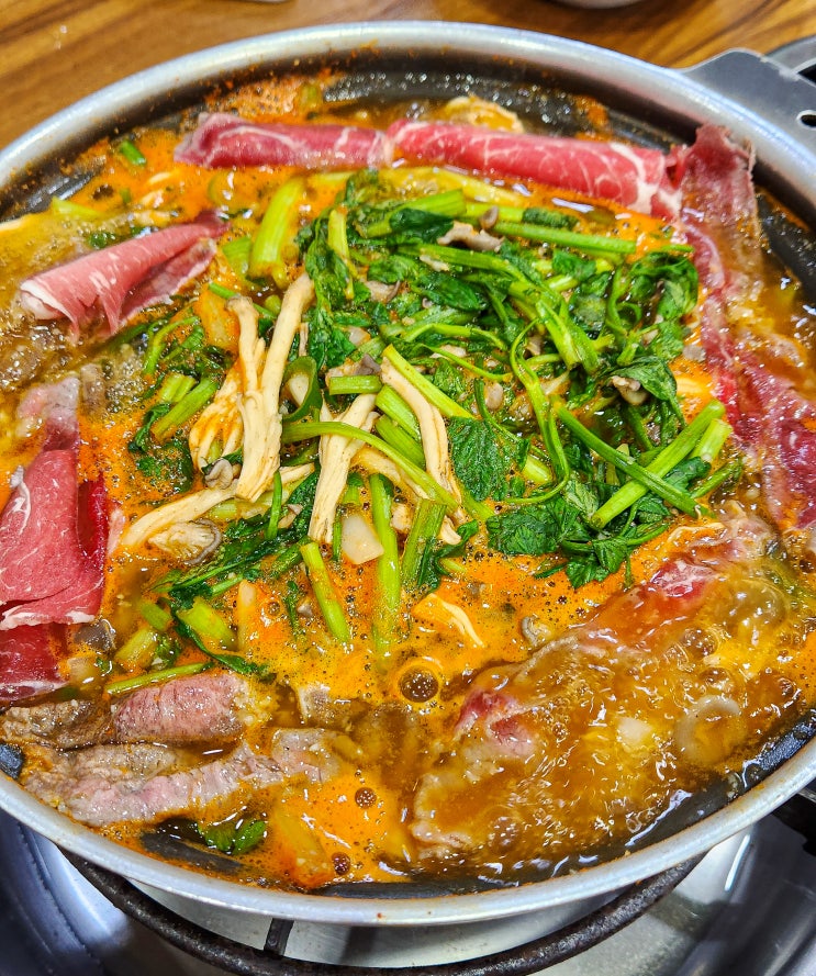  [동촌샤브칼국수천천동]얼큰한 샤브샤브 환절기 추천음식으로 이만한 음식이 없지!!/내돈내산 맛집후기