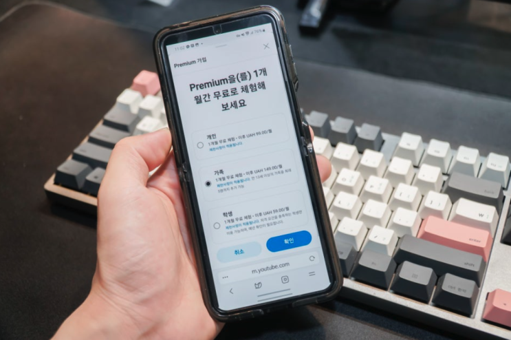  한국 유튜브 프리미엄 가격 우회 및 할인 적용 정보(레전드 꿀팁)