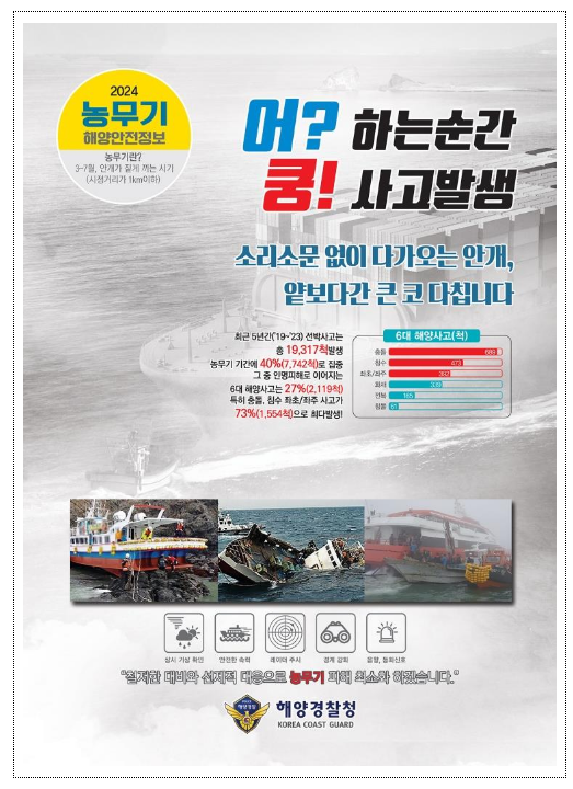 안개 심해지는 3~7월, 바다 위 안전에 총력 안개 심해지는 3~7월, 바다 위 안전에 총력