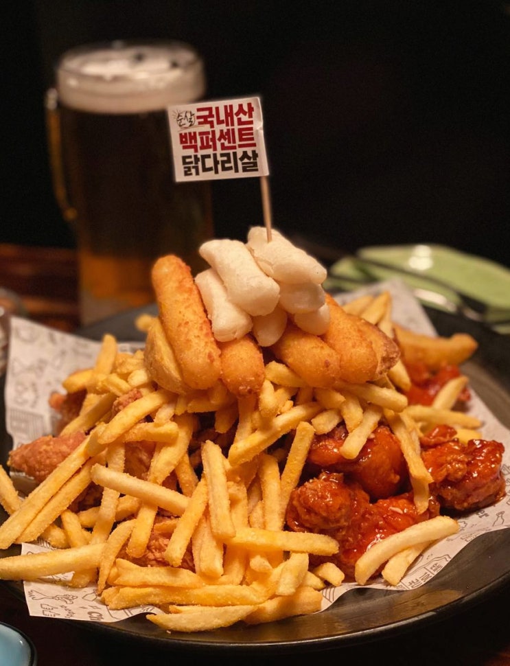  [이대 아웃닭] 치킨맛있고 분위기좋고 치맥하기좋은 이대점아웃닭! 내돈내산 강력추천!
