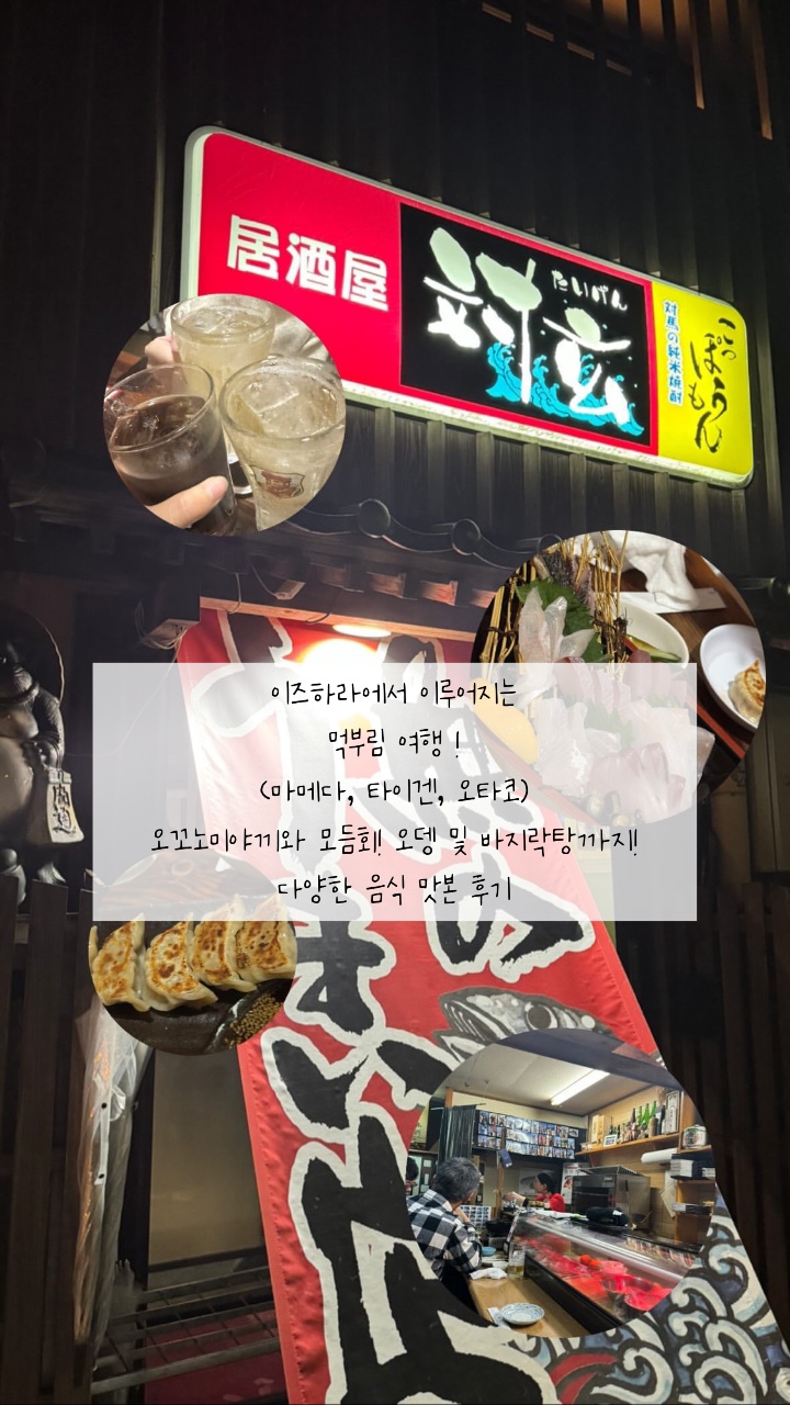  1박 2일 대마도 가성비 뚜벅이 버스 여행 :: 대마도 히타카츠, 이즈하라1일차 (카이칸 식당, 원데이패스 버스 여행, 마메다, 타이겐, 오타코, 카메 하우스)