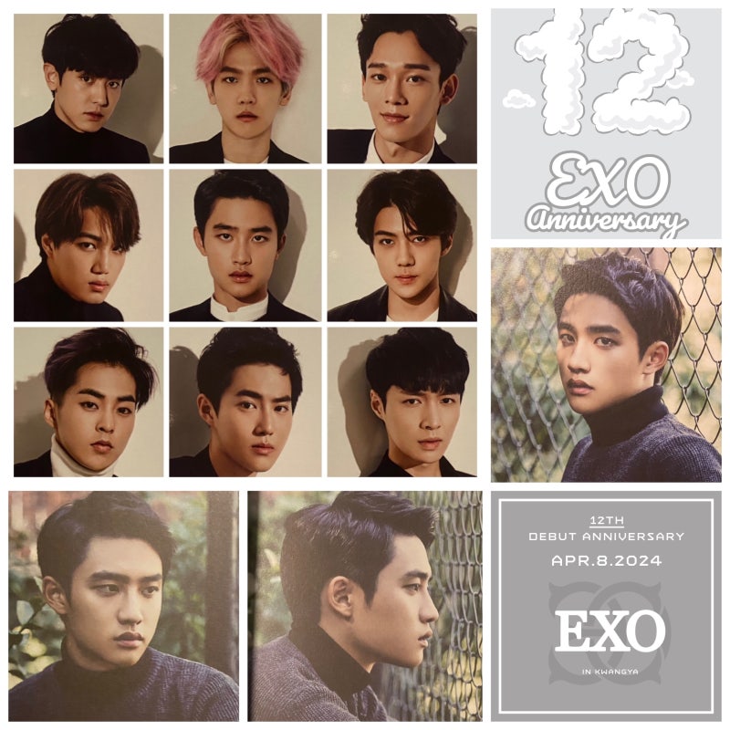 [都敬秀] 1228. 祝賀EXO出道12週年 240408 & 2016年中國季節問候