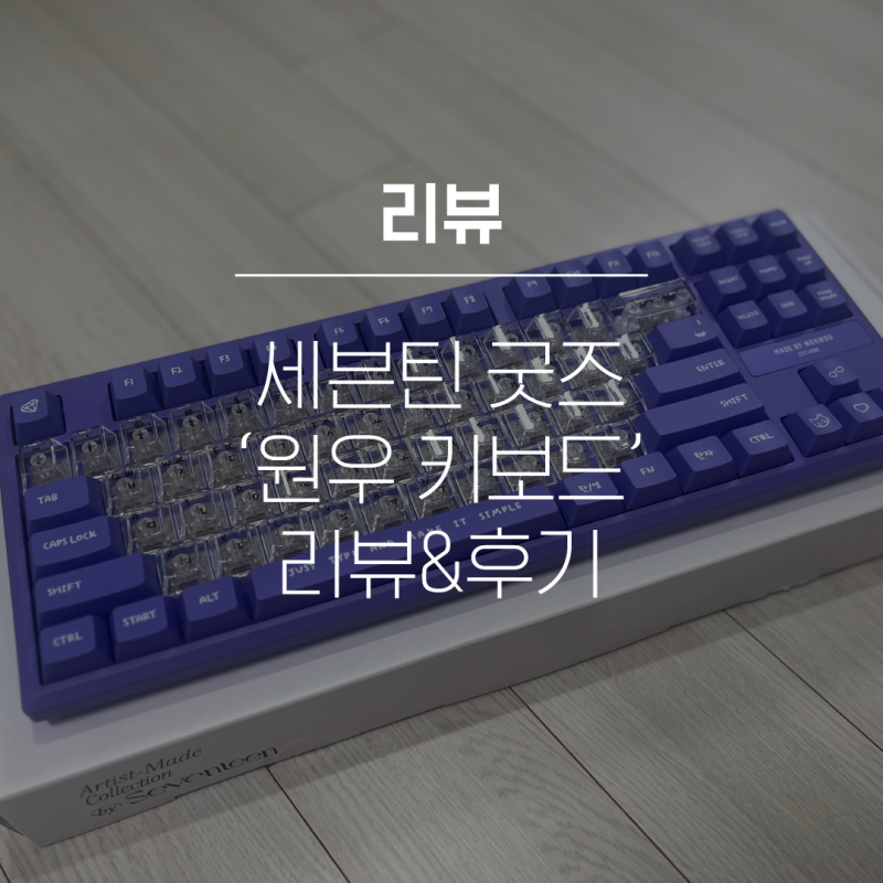 [レビュー] SEVENTEEN グッズ「ウォヌキーボード」レビュー＆感想