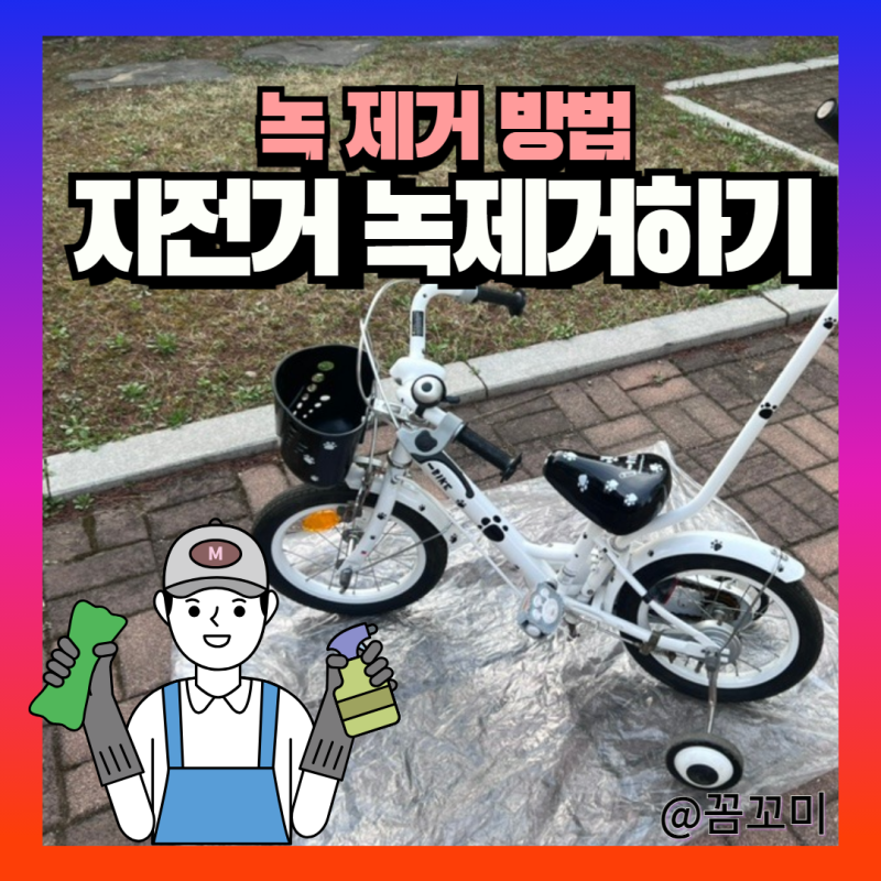 자전거 녹제거방법 스테인레스녹제거 다이소녹제거제 후기