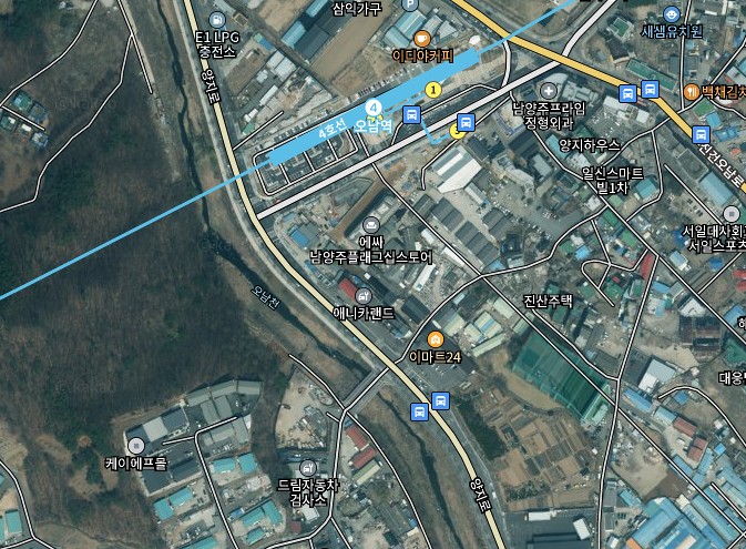  남양주 특수차 주차장 500평 평당가 아주 저렴합니다.