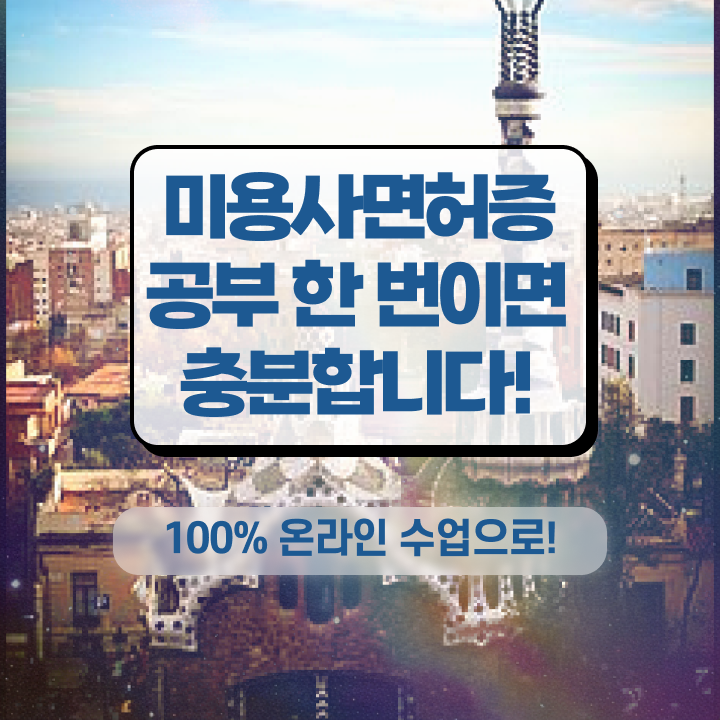  학점은행제 미용학과 , 미용면허증 온라인으로 3학기 만에 갖추고 취업한 전략