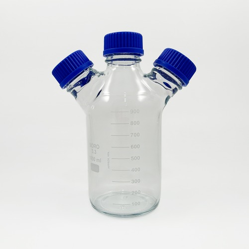  [유리초자] 3넥 퍼지 보틀 3-Neck Purging Bottle