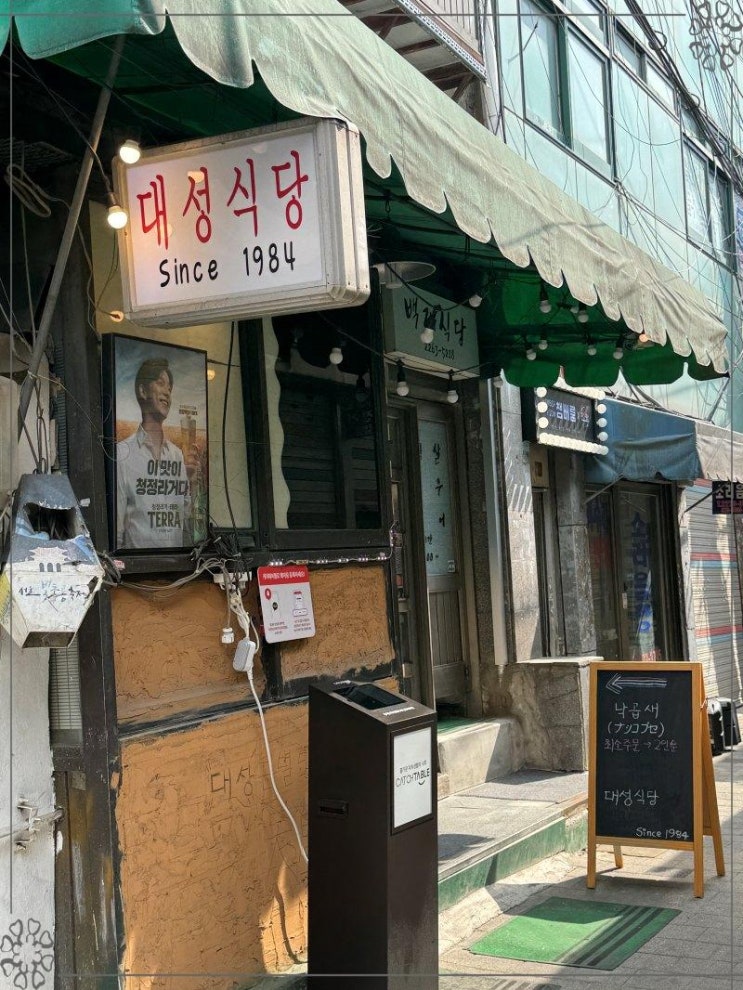  낙곱새 전문점 잘하는 식당 종로구 대성식당 종로3가술집