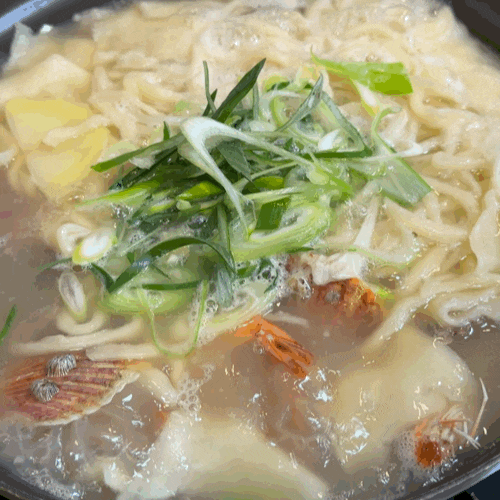  춘천만천리맛집 아이와 함께 홍두깨해물칼국수