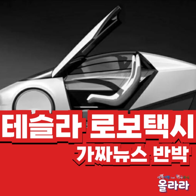 로이터 테슬라 로보택시 주가 반등