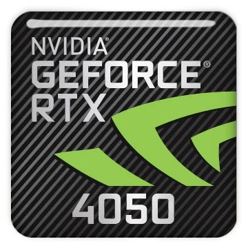 노트북 GPU, Geforce RTX 4050 성능 설명