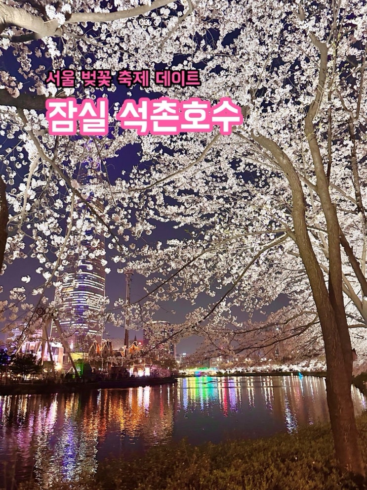  잠실 석촌호수_석촌호수 벚꽃 축제, 롯타와봄 최고심