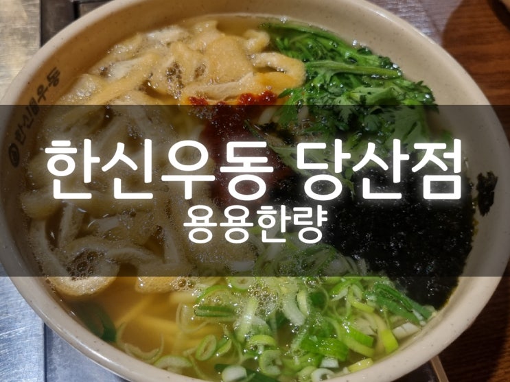  당산역 포장마차 우동에 돈까스 먹기 좋은 곳 / 선유도 술집 / 내돈내산 술한잔 하기 좋은 영등포구 술집 맛집 [한신우동 당산점]