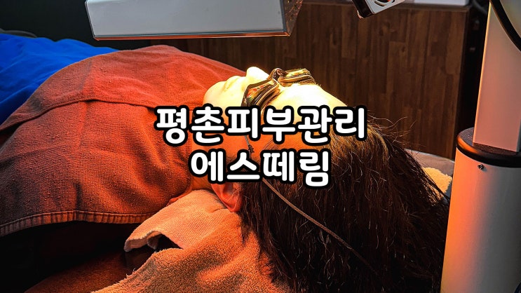  평촌 피부관리 후기 에스떼림