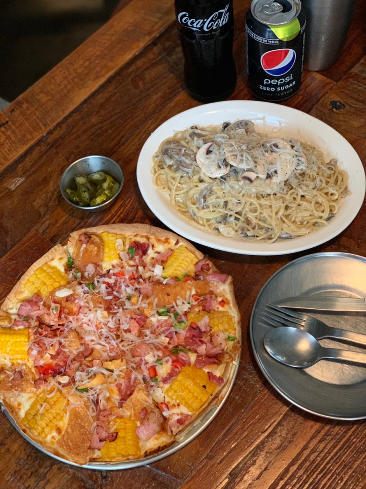  [맛집추천] 반월당역 맛집 oooa : 대구 동성로 피자 / 동성로 양식 (ft. 옥수수피자 )