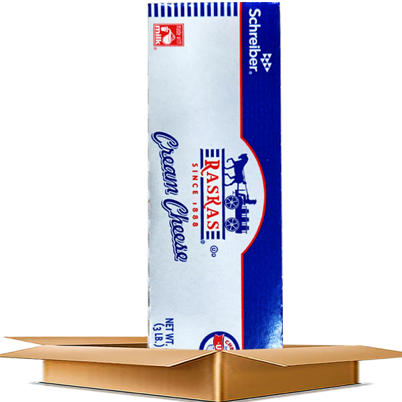  라스카스 크림치즈 (1.36kg x 10개) 무료아이스포장 브런치 샌드위치
