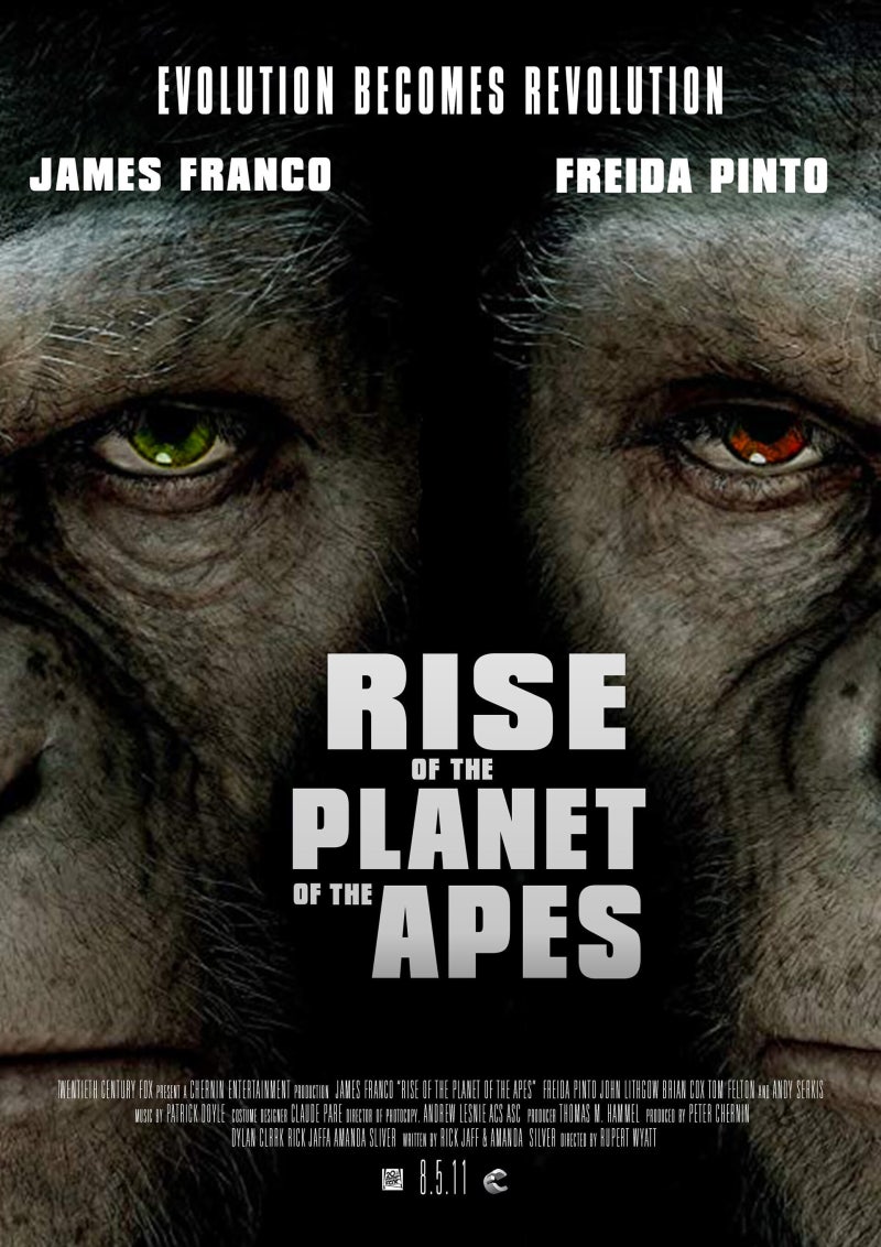 영화 바깥의 이야기] 혹성탈출:진화의 시작 (Rise of the Planet of the Apes, 2011) - 10년을 기다린  리부트/오리지널 혹성탈출과의 연결고리 : 네이버 블로그, image size:800x1132