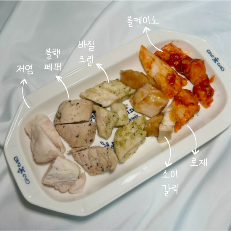  간편하게 먹기좋은 한입닭가슴살 육식토끼 6종 솔직후기