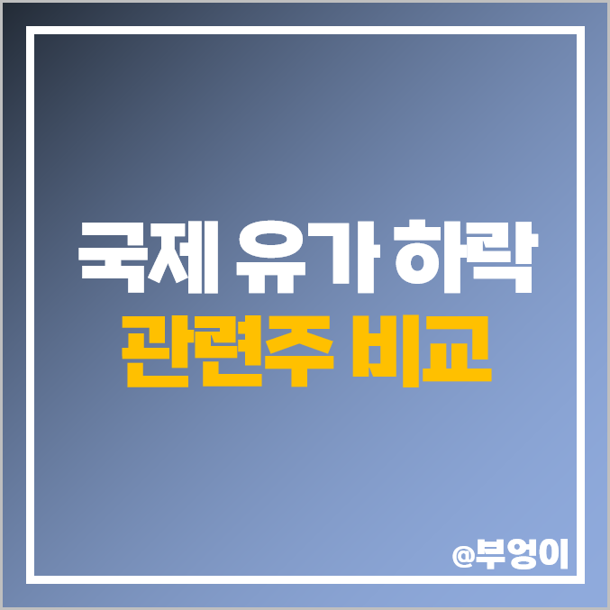 국제 유가 하락 수혜주 관련주 현대상선 HMM 주식 송원산업 주가 국제 유가 하락 수혜주 관련주 현대상선 HMM 주식 송원산업 주가