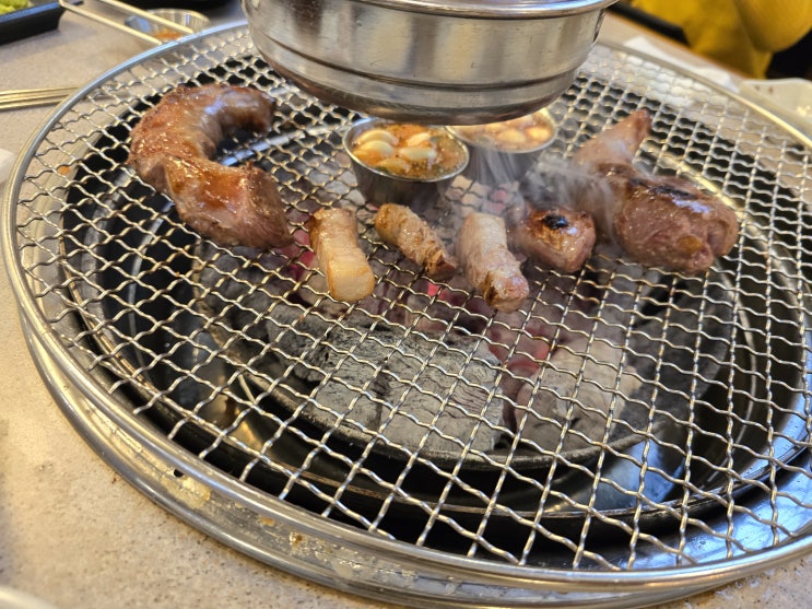  [오산맛집] 민들레 화로 - 통갈매기살&삼겹살 (놀이방있어요)