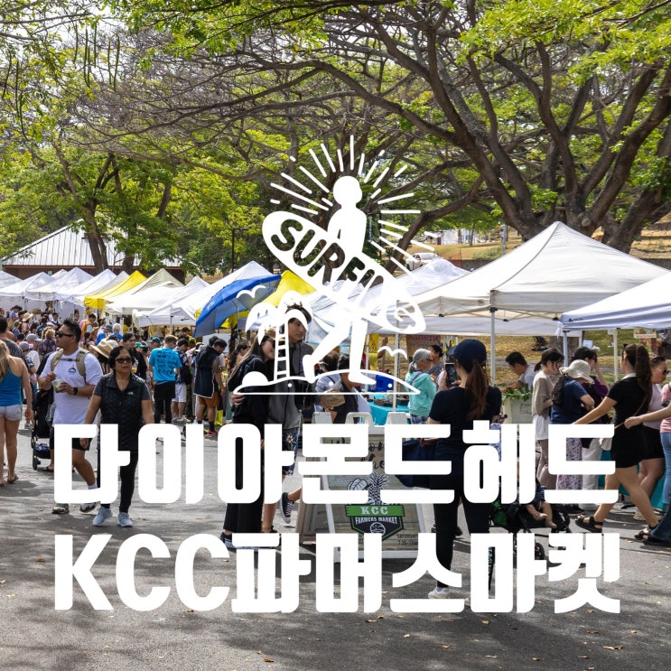  하와이신혼여행 일정 추천 l 다이아몬드헤드 찍고, KCC 파머스 마켓