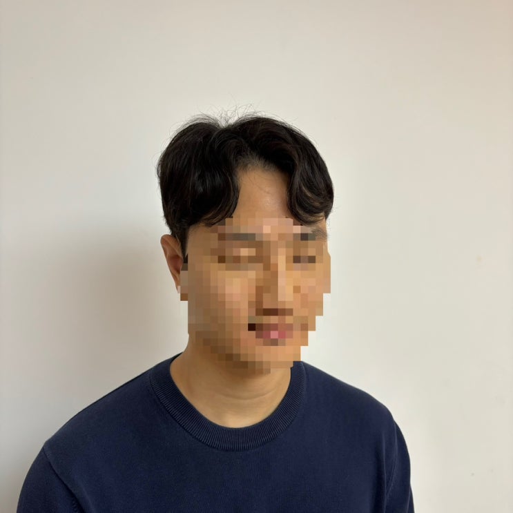  남성 가르마펌 추천 신림역 미용실 박준뷰티랩 세나디자이너