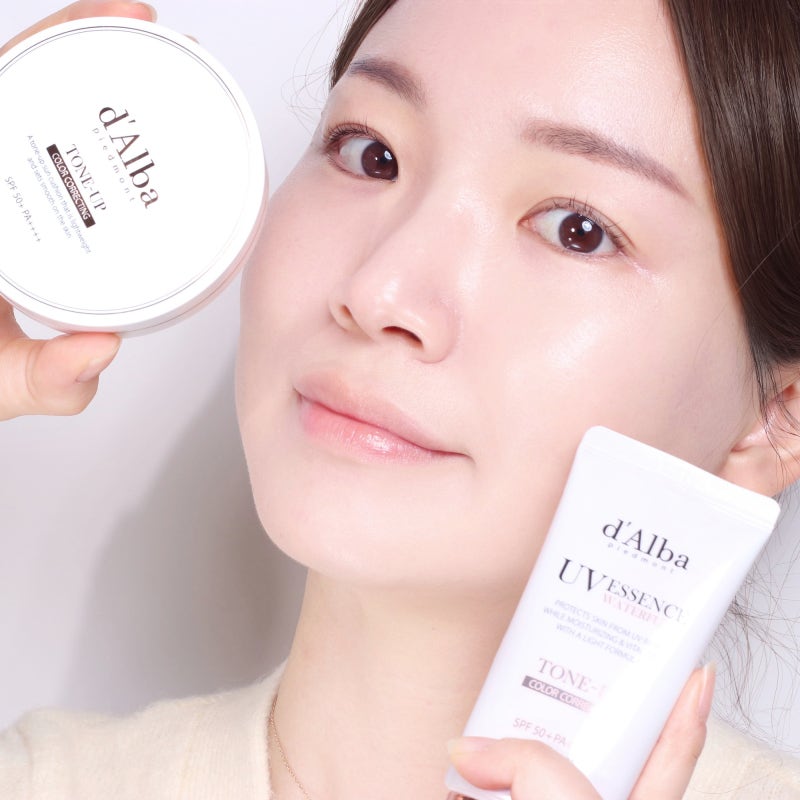 톤업 선쿠션 추천 달바 톤업 선쿠션 & 달바 톤업 선크림으로 파데프리 메이크업