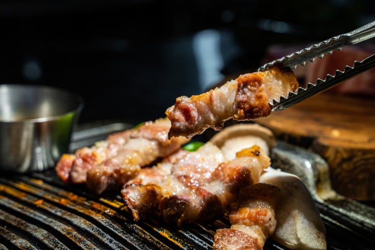  서귀포 맛집 제주일도 성산점에서 흑돼지 모닥치기 먹기