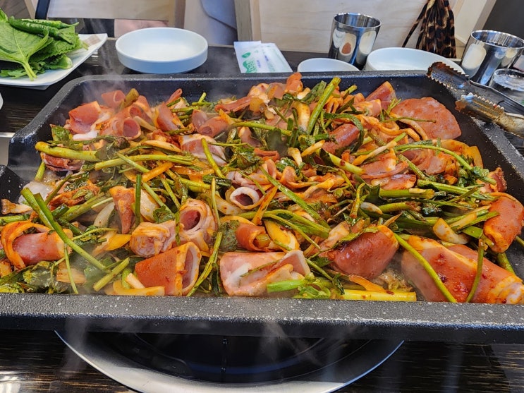  당곡역 또간집 오리불고기 맛집 봉천동 웃장국밥