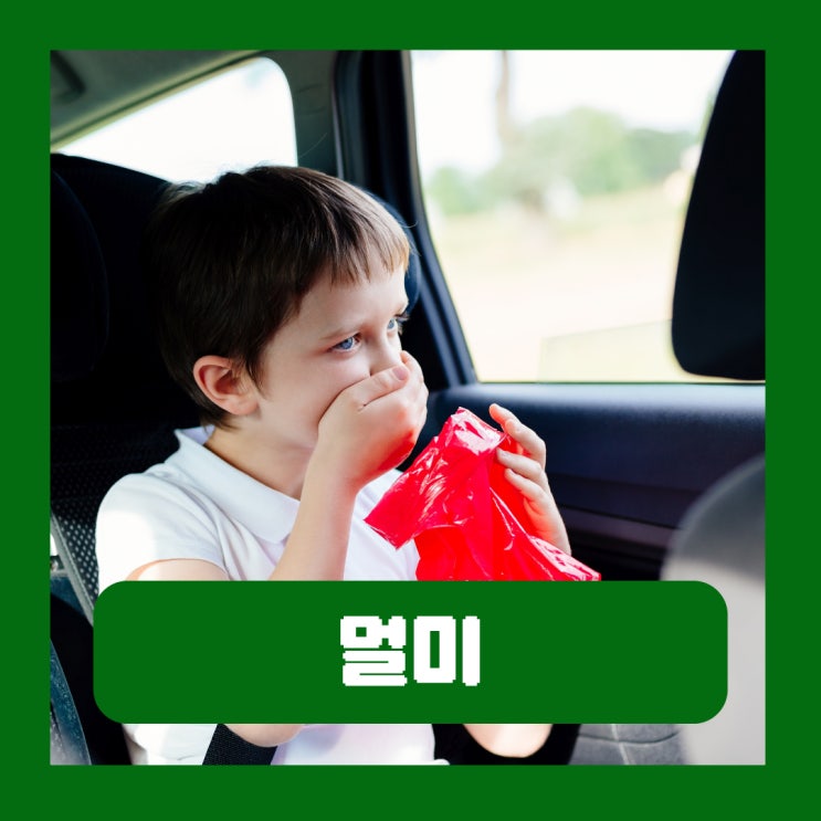  멀미 종류별 원인 증상 치료 및 예방 멀미 안하는법