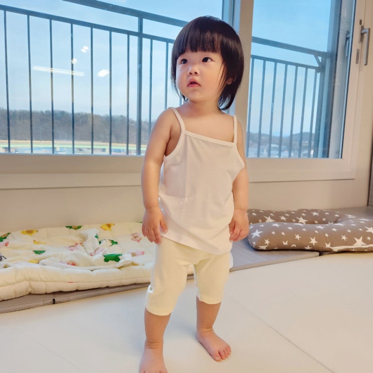  아기나시 해피프린스 아기민소매로 여름옷 준비완료