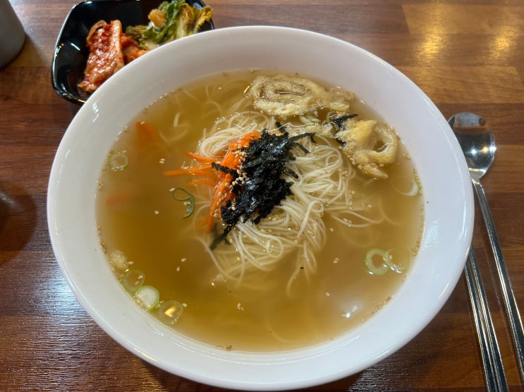  천안 국수 맛집 | 호다닥 먹기 좋은 불당동 '남해바다멸치국수' 본점 후기