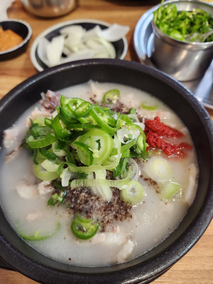  광화문 순대국 청진동장터순대국, 맛있지만 분위기는 아쉬운 곳