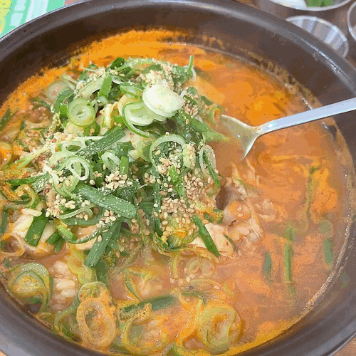  진주 초전맛집 팔포집 얼큰 닭한마리 국밥 점심 후기