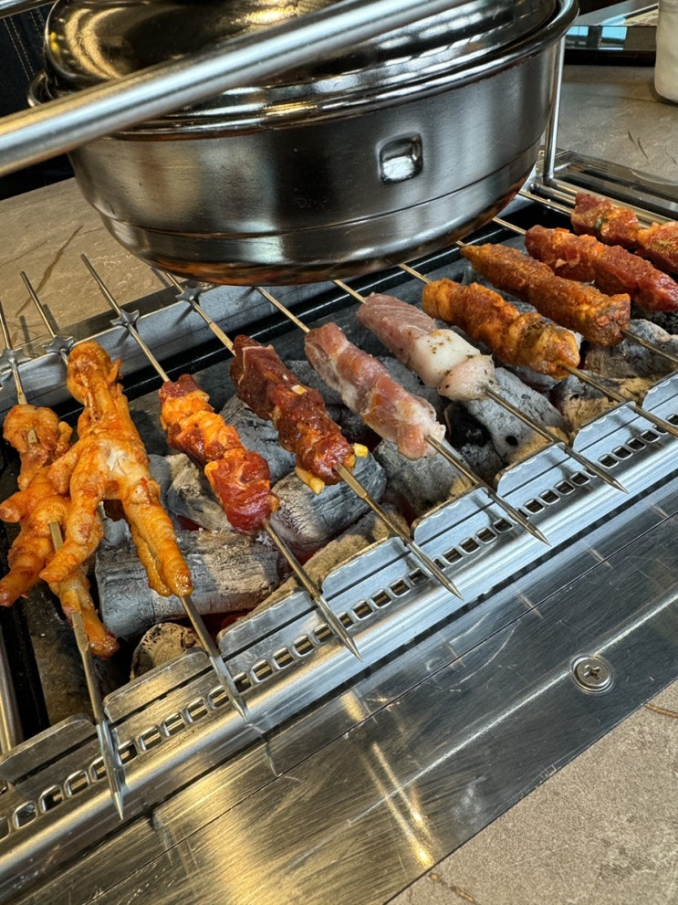  잠실 양꼬치 송리단길 가성비 술집 맛집 무한리필 '미미램양꼬치'