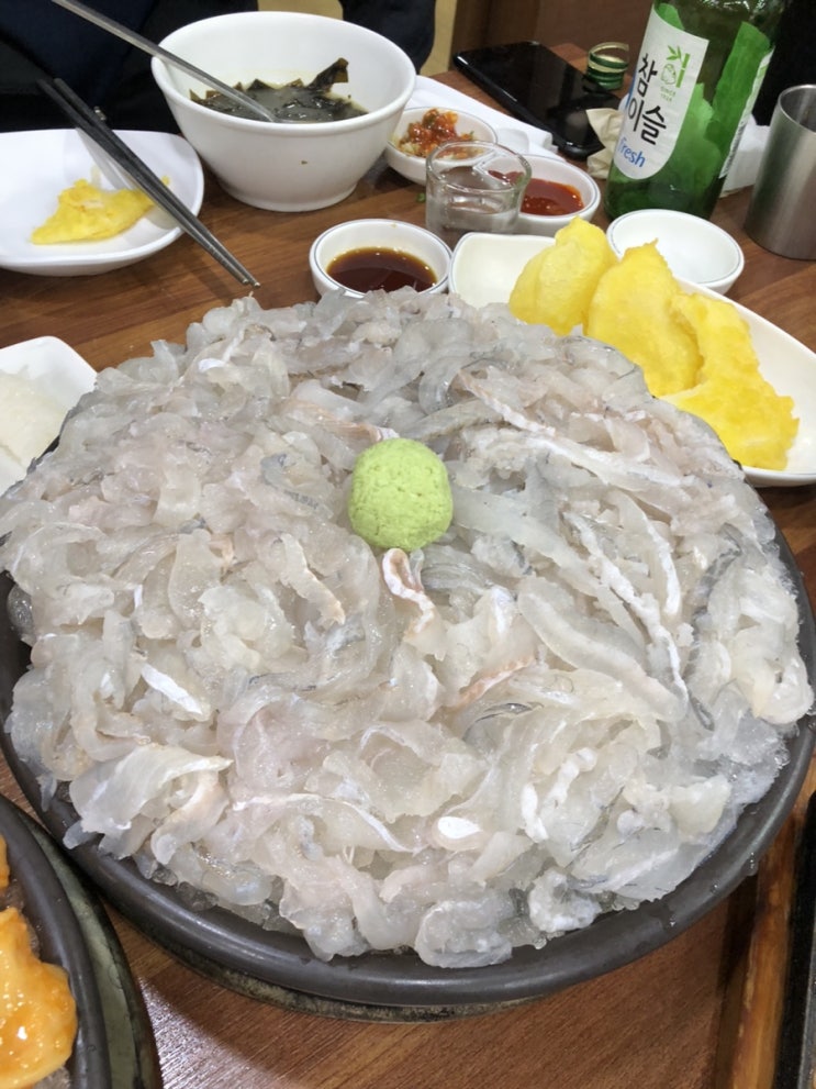  안양 비산동 싱싱한 회 스끼다시 맛집 여자수산