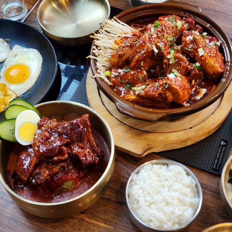  전대후문밥집 곳간 매운갈비찜&갈비냉면 솔직후기