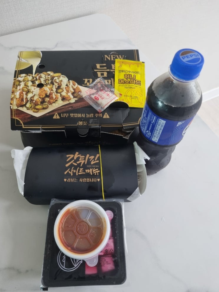  갓튀긴후라이드 메뉴추천과 가격