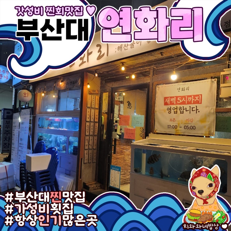  연화리 부산대가성비횟집 포장해먹은 후기